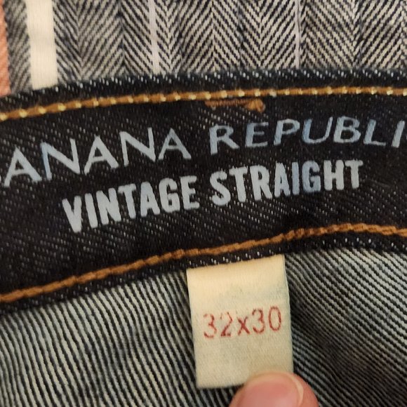 Banana Republic men's 32 30 jeans - Picture 1 of 3